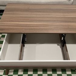 Lift Up Coffee Table - $60