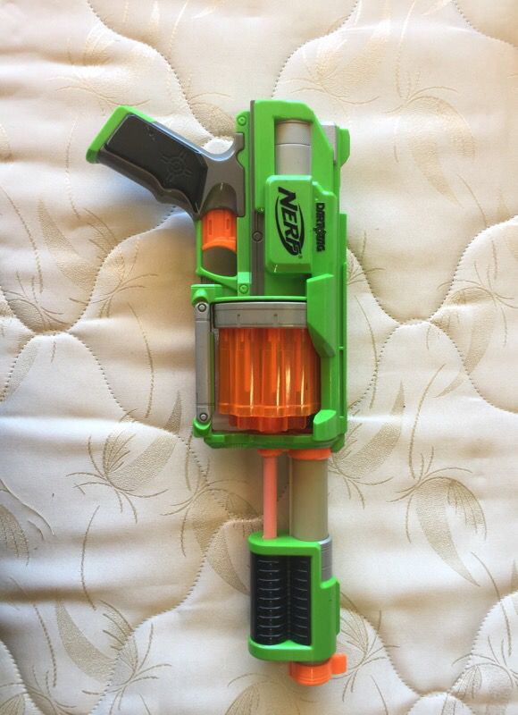 Nerf gun - green orange