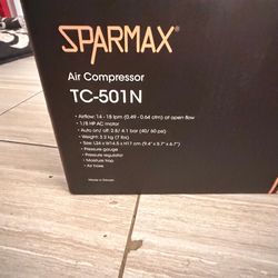 Sparmax air gun compressor