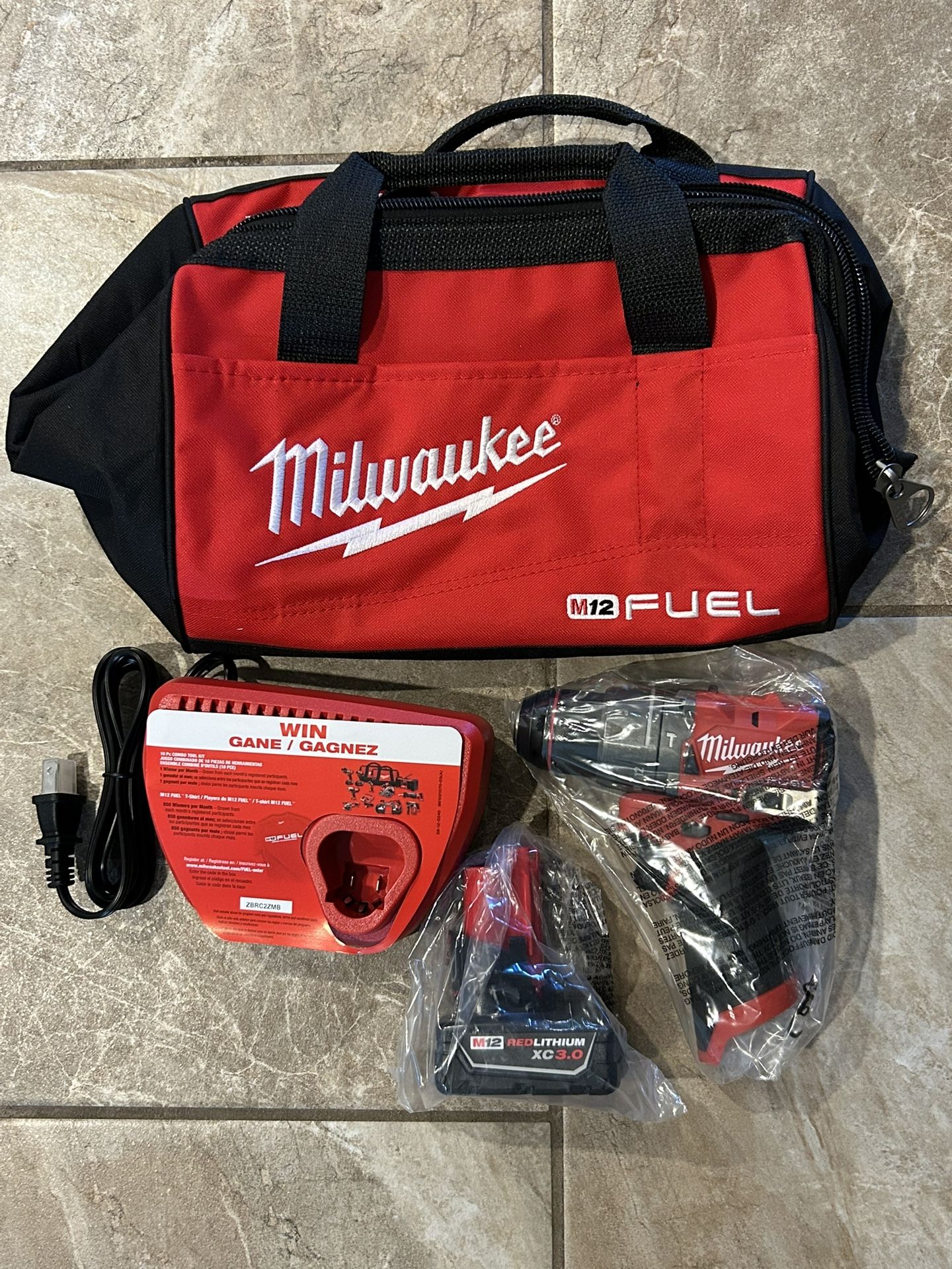 M12 Drill Battery And Charger