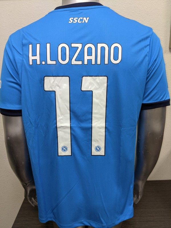 Hirving Chucky Lozano Napoli Home Jersey 2021/22