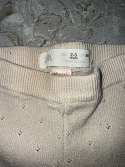 Toddlers Zara Pants Size 2T Run Small