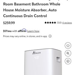 Moisture Absorber Airgjob Dehumidifier 