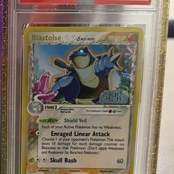 Blastoise Crystal Guardians psa 9