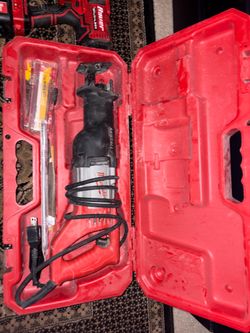 Milwaukee Sawzall Reciprocating Saw with Case