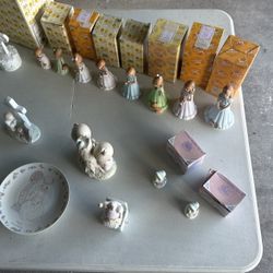 Precious Moments And Growing Up Figurines 