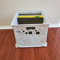 Filing papers organizing container
