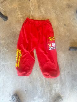Red Valley Dreams Baggy Cuffed Sweatpants