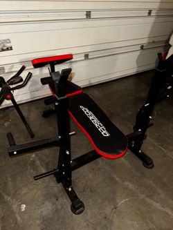 Weightlifting Bench (New) Ab Machine (used) $40 OBO