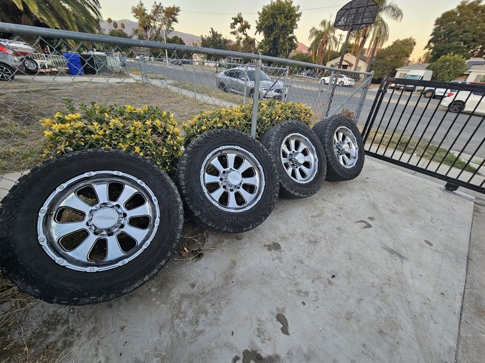 20" Rims 8 Lugs Fits Ford 250