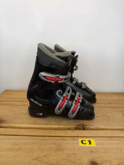 Alpina Discovery D3 Junior Ski Boots Black Size 21.0 Mondo US Youth 2