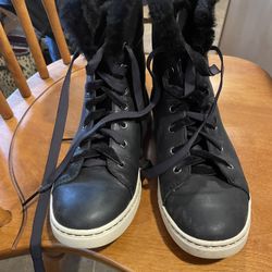Ugg Velvet Snakeskin Sneakers