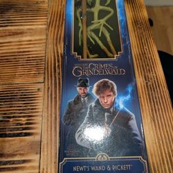Fantastic Beasts The Crimes Of Grindelwald Newt's Wand And Pickett