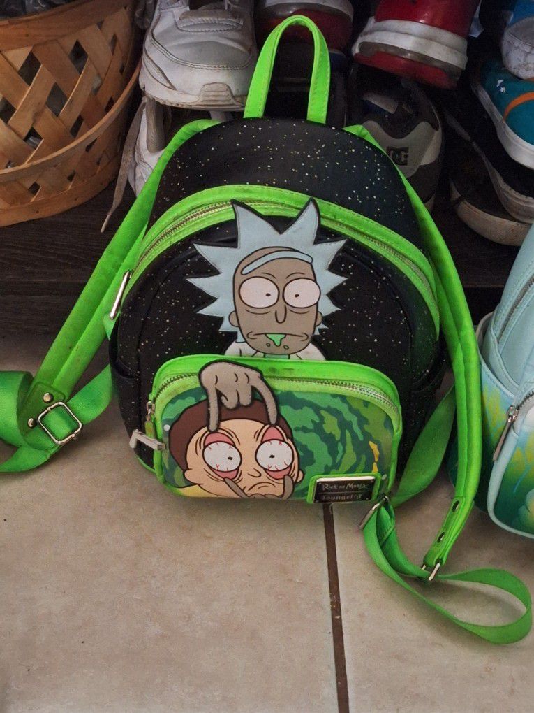 Rick And Morty Loungfly Backpack