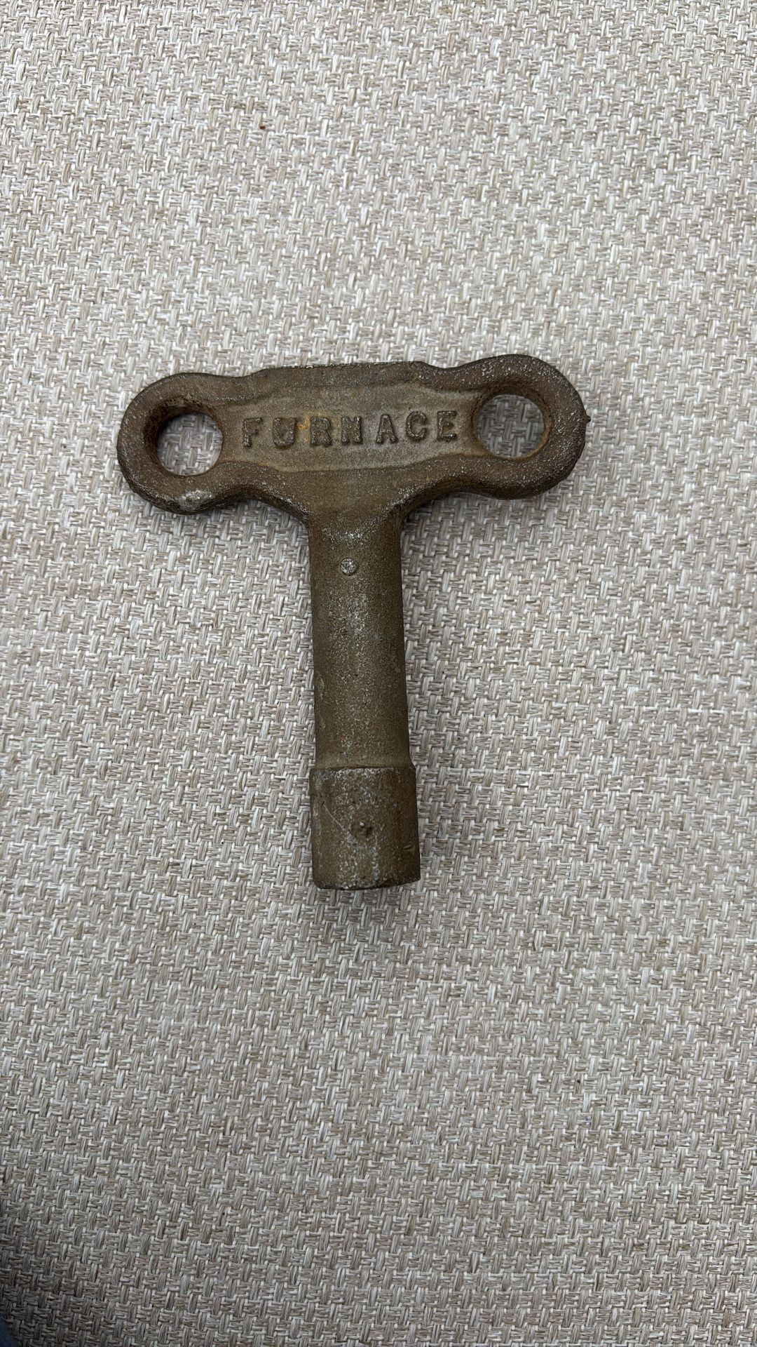 Vintage Furnace Key 