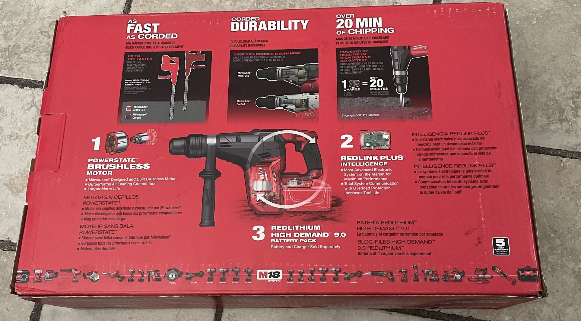 ROTARY HAMMER (TOOL-ONLY)