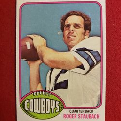 Roger Staubach 1976 Topps