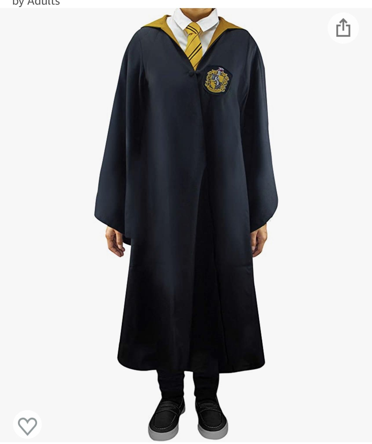 Harry Potter Hufflepuff Robe For Kids/teen Size 14-16