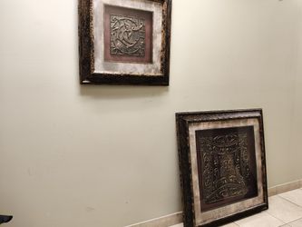 Framed Art Decor 3 Pieces