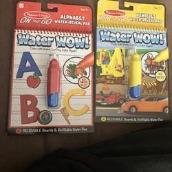 $10, 2 New On The Go Kids Activity Pads 