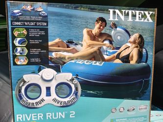 New in Box Double Tubes / River Tubes with Built-in Cooler