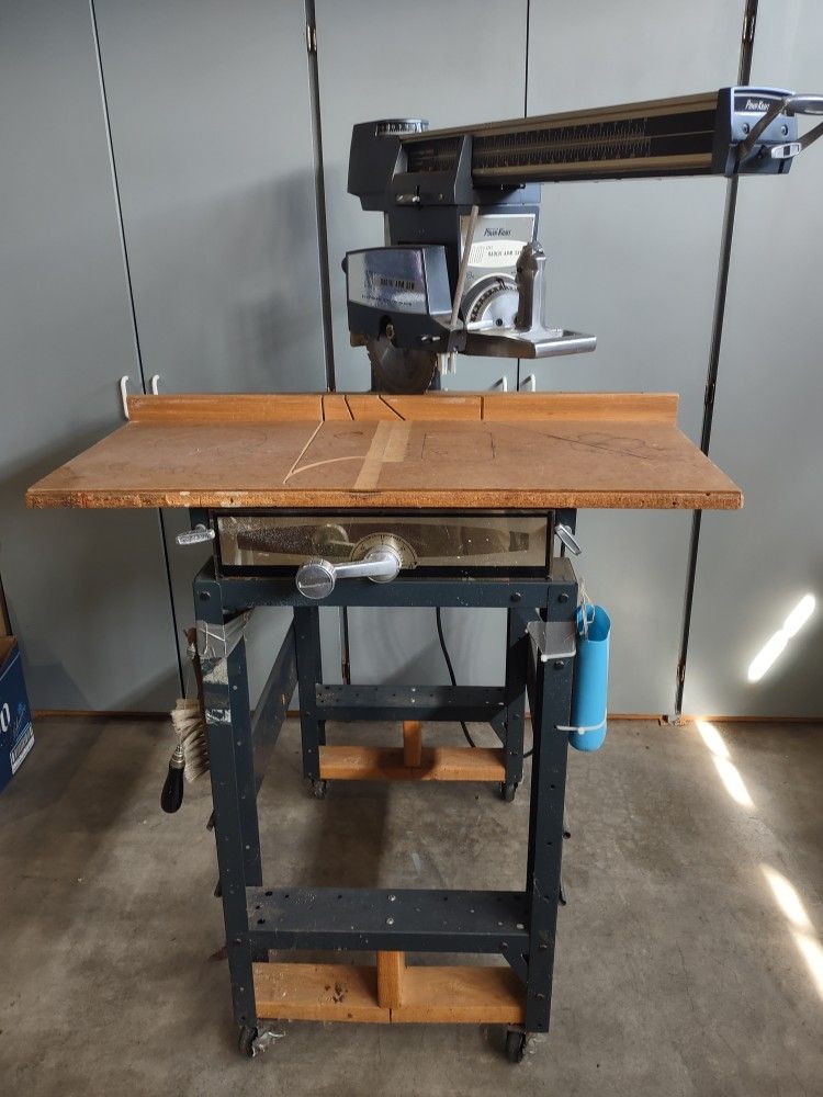 Power-Kraft 10" Radial Arm Saw