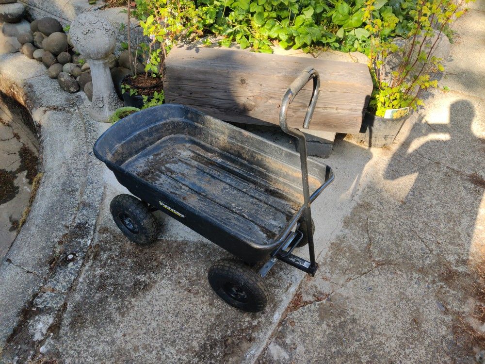 Yardworks® Poly Utility Dump Cart - 600 lb.