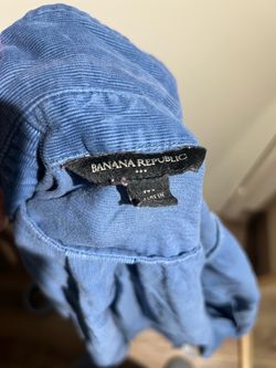 Banana Republic Blue Corduroy Shirt