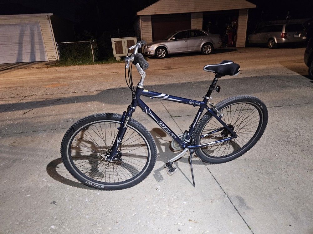 Giant 29 inch tires.2 suspension. aluminum quality bike