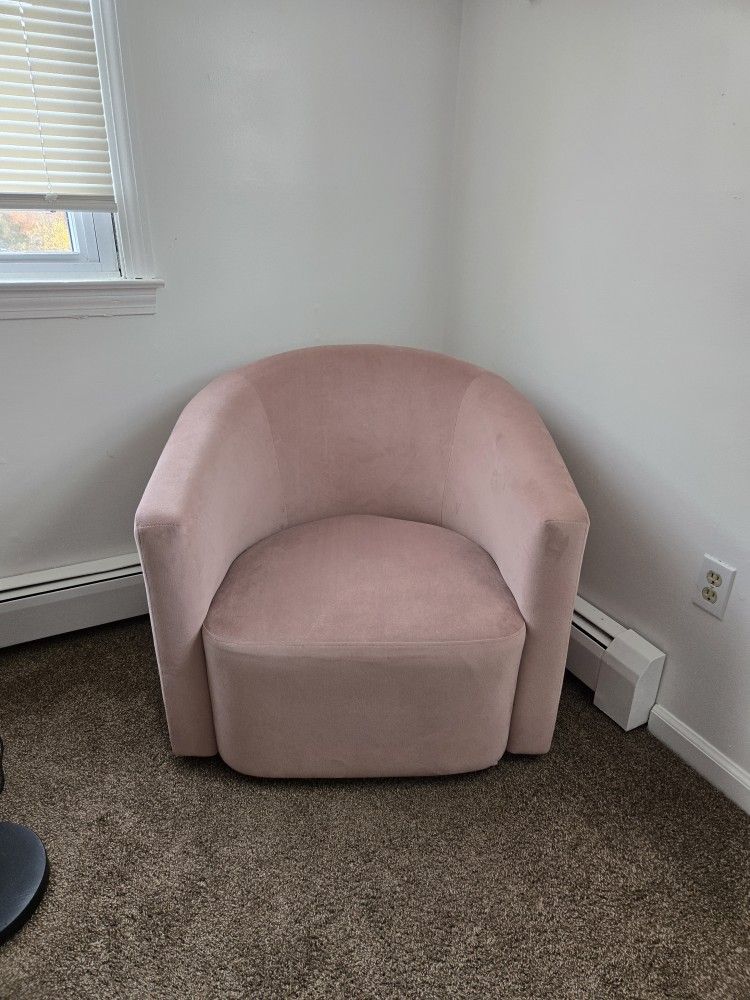 Pink Armchair, Single Sofa