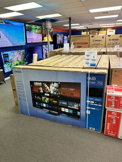 75 Inch Samsung QLED TV 4K Smart 120HZ