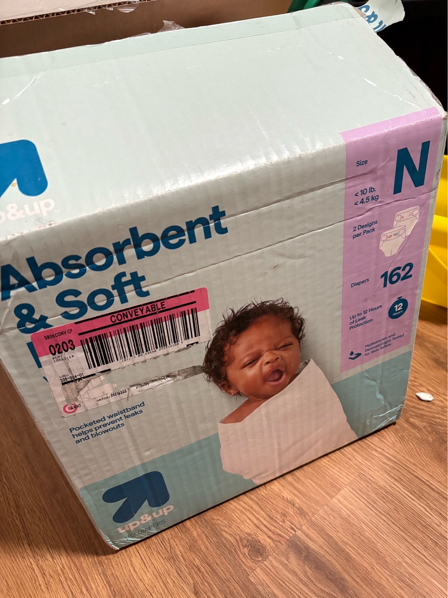 Newborn diapers