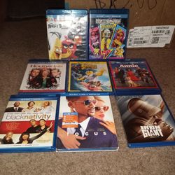 ALL 8 BLU-RAY MOVIES FOR ONLY  $15.00