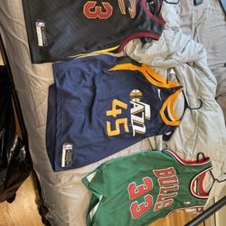 Lebron James, Donovan Mitchell Jersey, Scottie Pippen Jersey’s 