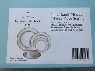 Villeroy & Boch Samarkand Mosaic 5-Piece Place Setting