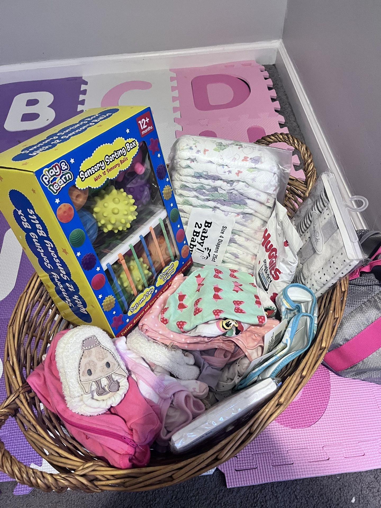 Baby Girl Basket
