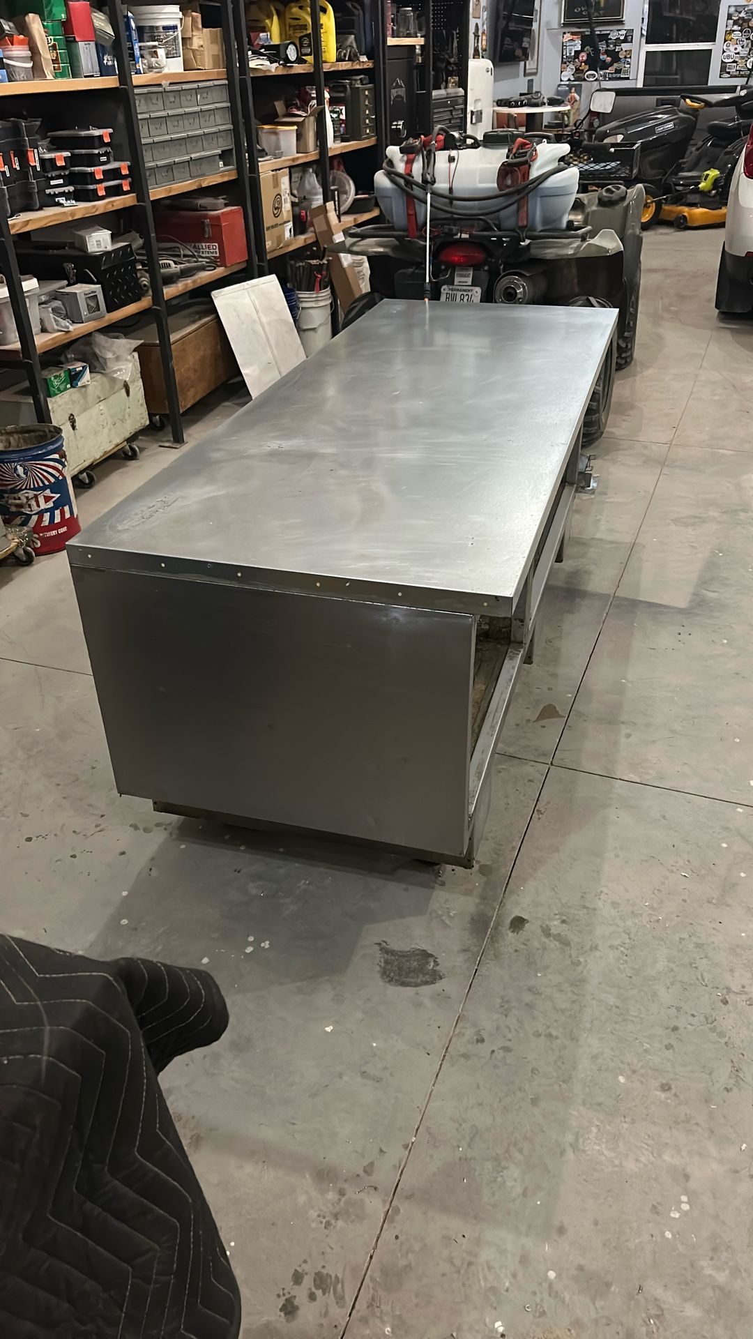 Stainless Steel Shop Table
