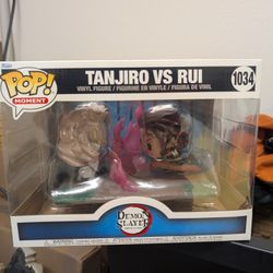 Funko POP - Demon Slayer - Tanjiro Vs Rui #1034 New