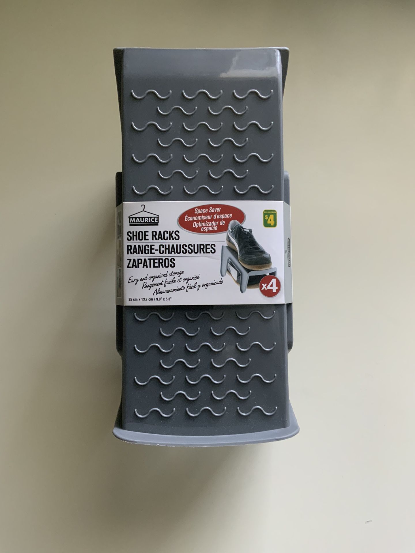 Shoe Storage Organizer Rack Stand Slots, Space Sacer 4pc .