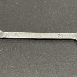 Mac Tools DA12  3/8” SAE Double Open Ended Angle  4-Way Wrench Made In USA!