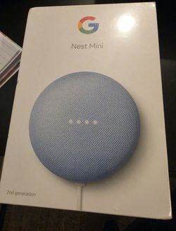 Google Nest Mini (2nd Generation) - Sky