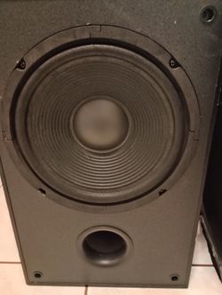 JBL PSW-1200 10" Subwoofer Ported 100w rms 8 ohm