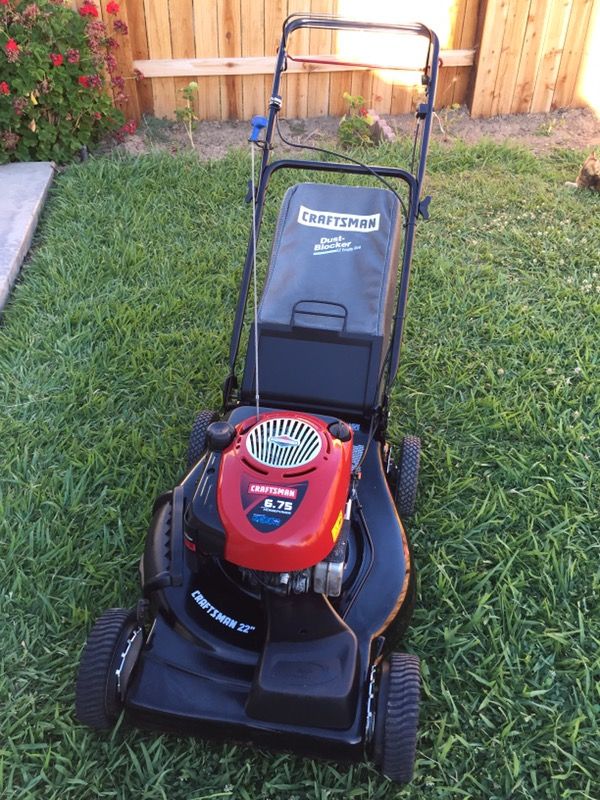 CRAFTSMAN 6.75HP EQUIPPED WITH Z START WALK BEHIND SELF PROPELLED LAWN MOWER for Sale in Sacramento CA OfferUp