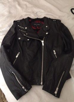 Leather jacket