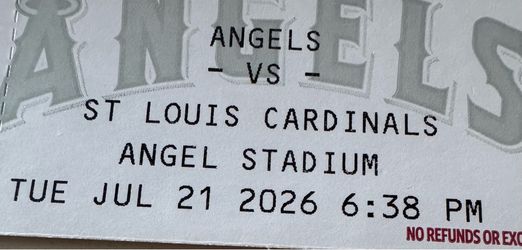 Angels Tickets
