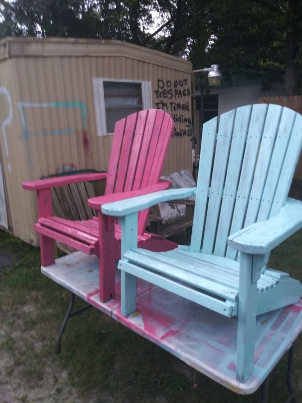 Adirondack Chairs Solid Wood for Sale in Jacksonville 