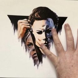 MICHAEL MYERS ART PRINT 