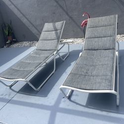 2  Pool Lounge Chairs