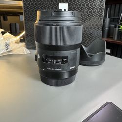 Sigma 35mm f/1.4 DG HSM Art Lens for Canon EF 