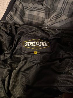 Cloth armored riding jacket XL